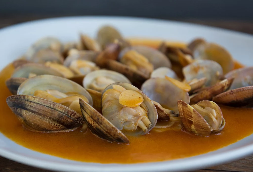 Plato de almejas